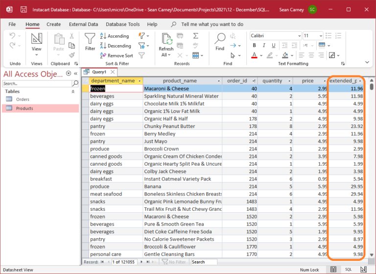 SQL for accounting and finance professionals – Sean Carney